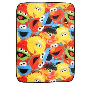  Sesame Street * Elmo Big Bird Cookie Monster blanket A