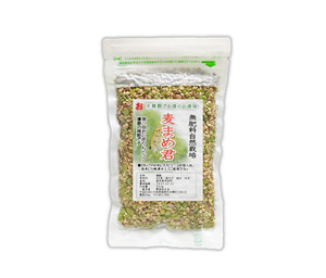 自然栽培 麦まめ君(200g)★熊本県産★無肥料・無農薬・自家採取★栄養豊富な雑穀米を混ぜて、白いご飯は白いままで食べたい方にお奨め♪