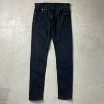 トルコ製 Levi's リーバイス 512 スリムテーパード ブラック デニムパンツ メンズW29_画像1