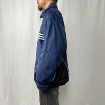 90年代 adidas TEAM アディダス チーム ナイロン トラックジャケット メンズXL相当_画像8