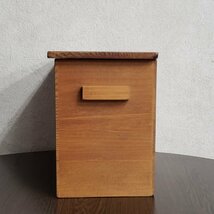 木製ボックス　収納　小物入れ　木製 テッシュケース　テッシュボックス　 箱ティッシュ インテリア雑貨 【80i3255】_画像5