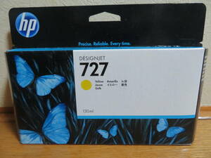 激安 純正未開封品 HP727 イエロー 130ml B3P21A 現品1個　HP Designjet T1530/T1500/T2530 MFP/T2500 MFP/T920