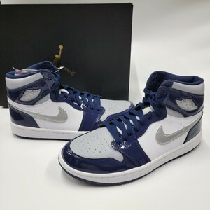 国内極小　海外正規品　26.5㎝ Nike Air Jordan 1 High Golf Midnight Navy DQ0660-100 新品 未使用 ナイキ エアジョーダン1 ハイ ゴルフ