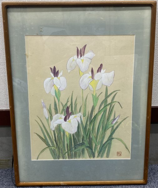 2023年最新】Yahoo!オークション -日本画 菖蒲(絵画)の中古品・新品