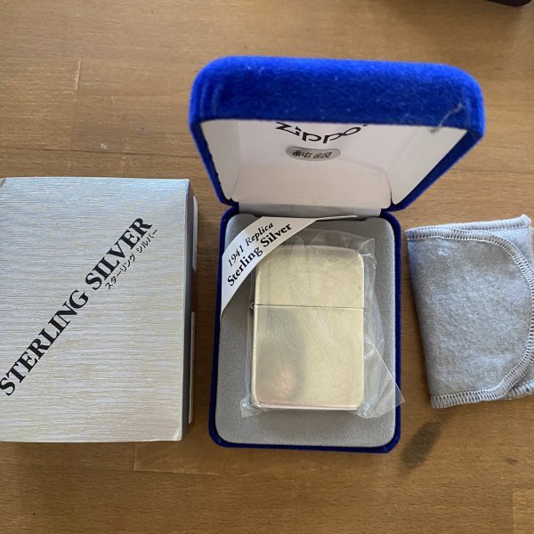 ヤフオク! -「zippo ライター 純銀」の落札相場・落札価格
