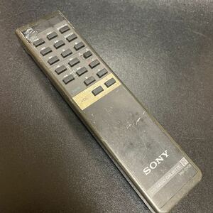 K6830 返品OK 動作確認済み　SONY ソニー カセットデッキ リモコン RM-C100