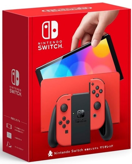 新品未開封】任天堂 Nintendo Switch(有機ELモデル) スカーレット