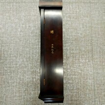 す647 ゼンマイ式 壁掛け時計 SEIKO セイコー 30DAY 4P 407 振り子時 計 ボンボン時計 柱時計 当時物 昭和レトロ_画像7