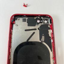 中古美品　　iPhone8 純正バックパネル　筐体　レッド　赤　背面パネル_画像3