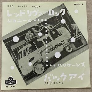 シングル ジョニーとハリケーンズ レッド・リヴァー・ロック バックアイ Johnny And The Hurricanes Red River Rock Buckeye HIT-119