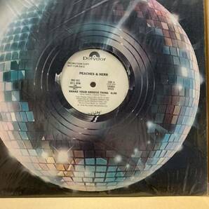 12'U.S Promo Shake your groove thing Peaches&Herb 1978 ディスコ大ヒット！の画像2