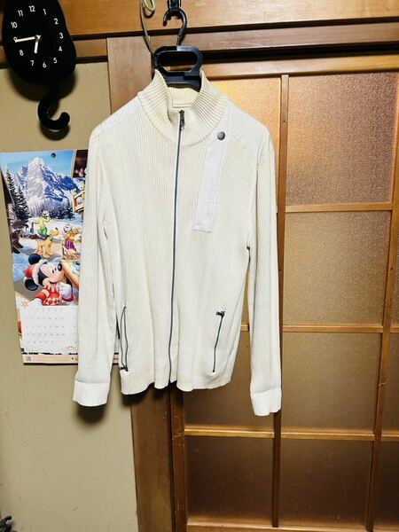 Calvin Klein カルバンクライン　セーター オフホワイト　Mサイズ