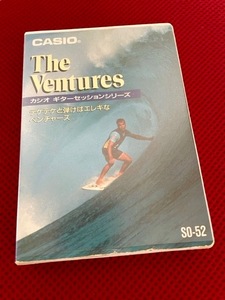 The Ventures カセット★CASIO カシオ・ギターセッション・シリーズ 全8曲(SO-52)/ ギターカラオケ用 カセットテープ、パイプライン、他