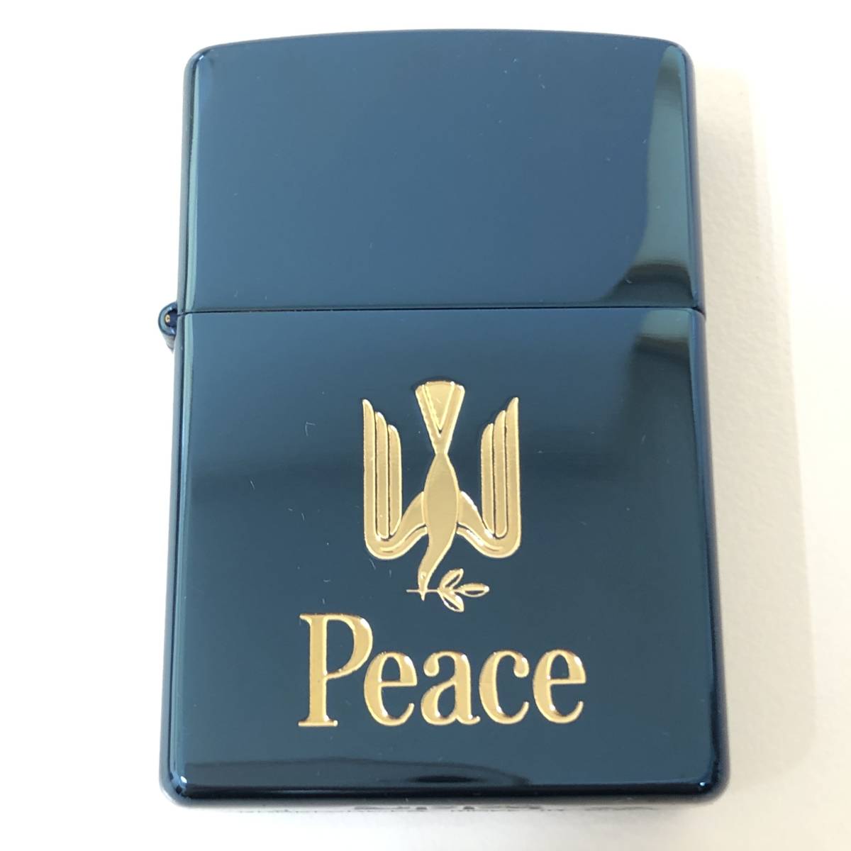 Yahoo!オークション -「ブルーチタン zippo peace」の落札相場・落札価格