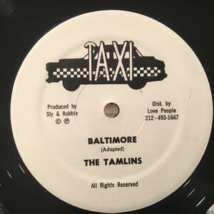 ★Tamlins/Baltimore★哀愁LOVERS ROCK！