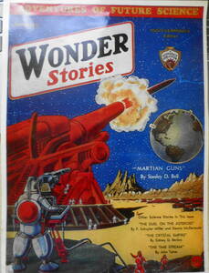 ワンダー・ストーリーズ/Wonder Stories　ピンナップ2枚セット　a18