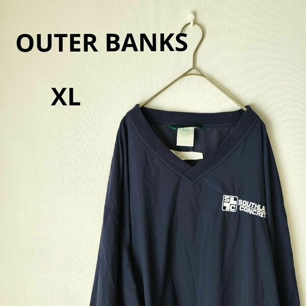 【OUTER BANKS】アウターバンクス(XL)　ナイロンジャケット【美々】