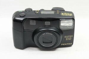 【適格請求書発行】PENTAX ペンタックス ESPIO 110 ブラック 35mmコンパクトフィルムカメラ 【アルプスカメラ】231005ai