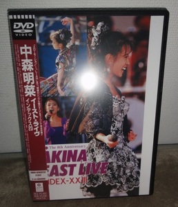 中森明菜★イースト・ライヴ インデックス23★DVD