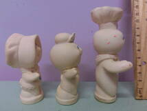 ドゥボーイ ピルズベリー◇70s フィギュア人形ファミリー3体セット◇Doughboy Pillsbury ドゥーボーイ ビンテージ アドバタイジング 企業物_画像2