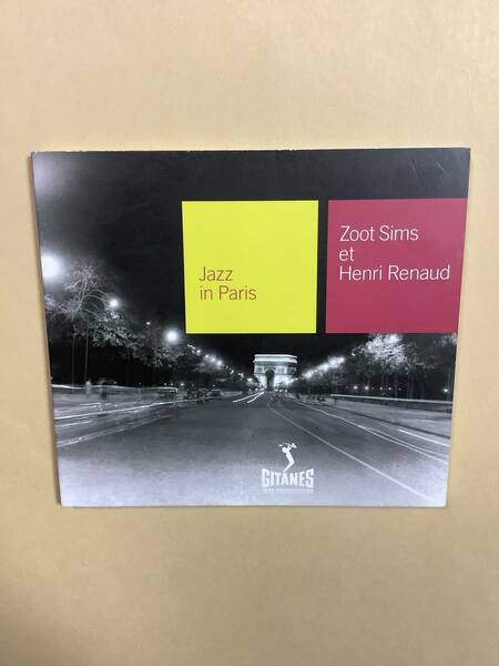 送料無料 ZOOT SIMS & HENRI RENAUD 輸入盤 デジパック仕様