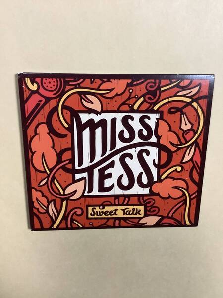 送料無料 MISS TESS「SWEET TALK」輸入盤 デジパック仕様