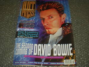 . журнал *[HOT PRESS]1997/6/23~DAVID BOWIE/ David * bow i