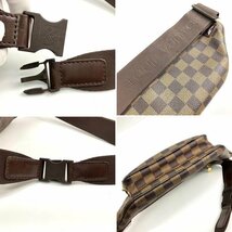 t)ルイ・ヴィトン LOUIS VUITTON ダミエ メルヴィール N51172 ボディバッグ ウエストポーチ ワンショルダー 鞄 ブランド品 中古_画像7