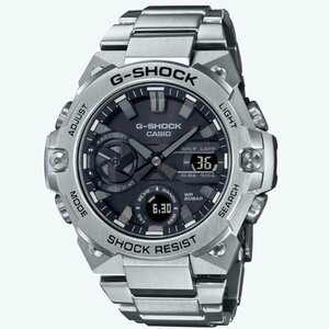 e)再値下げ!!カシオ CASIO 腕時計 G-STEEL タフソーラー GST-B400D-1AJF メタルバンド メンズ ブランド時計 ※新品 箱/保証書/他有り