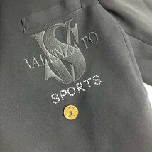 e)バレンザポー スポーツ VALENZA PO SPORTS ジャケット 金ブタン サイズ38 L71-1480J1 ブラック 日本製 レディース アウター 中古_画像4