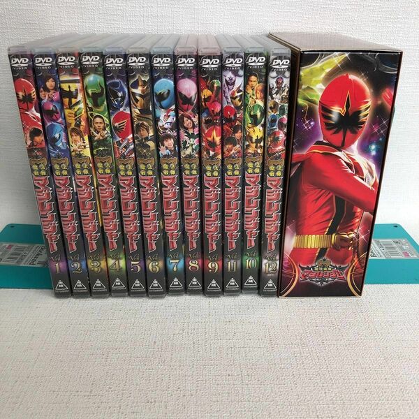 DVD 魔法戦隊マジレンジャー　全12巻 セット　特製全巻収納BOX付き