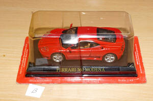 1/43 Ferrari Ferrari 360 modena Modena red free shipping 