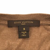 LOUIS VUITTON ルイ・ヴィトン カットソー 七分袖 チャーム付き カットソー ブラウン系 中古 レディース_画像5