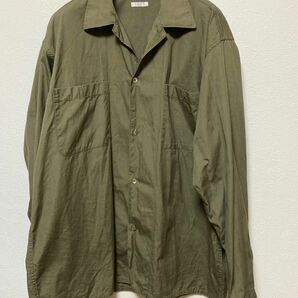 COMOLI OD Open Collar Shirt コモリ　オープンカラーシャツ