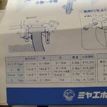 ミヤマエ　ロッドキーパー　I型　中古現状品　ステンレス製　_画像7