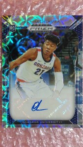 送料込即決 25枚限定 2019-20 Panini Prizm Draft Picks Draft Picks Autographs Camo Prizm No.9 Rui Hachimura 八村塁 直筆サインカード 