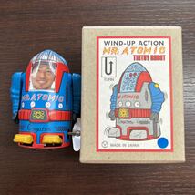 未使用品　 広島カープ 菊池選手　ロボット　TINTOY ROBOT　MR.ATOMIC　WIND　UP　ACTION　おもちゃ　オリジナルアトミックロボ_画像1