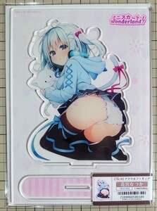 送料200円 新品・即決●花宮なつか ミニスカート wonderland! A5 アクリル フィギュア スタンド メロンブックス うりぼうざっか 同梱可