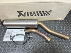 アクラポビッチ チタンスリップオンマフラー CBR1000RR 06-07年 SC57 AKRAPOVIC 中古 社外マフラー ホンダ