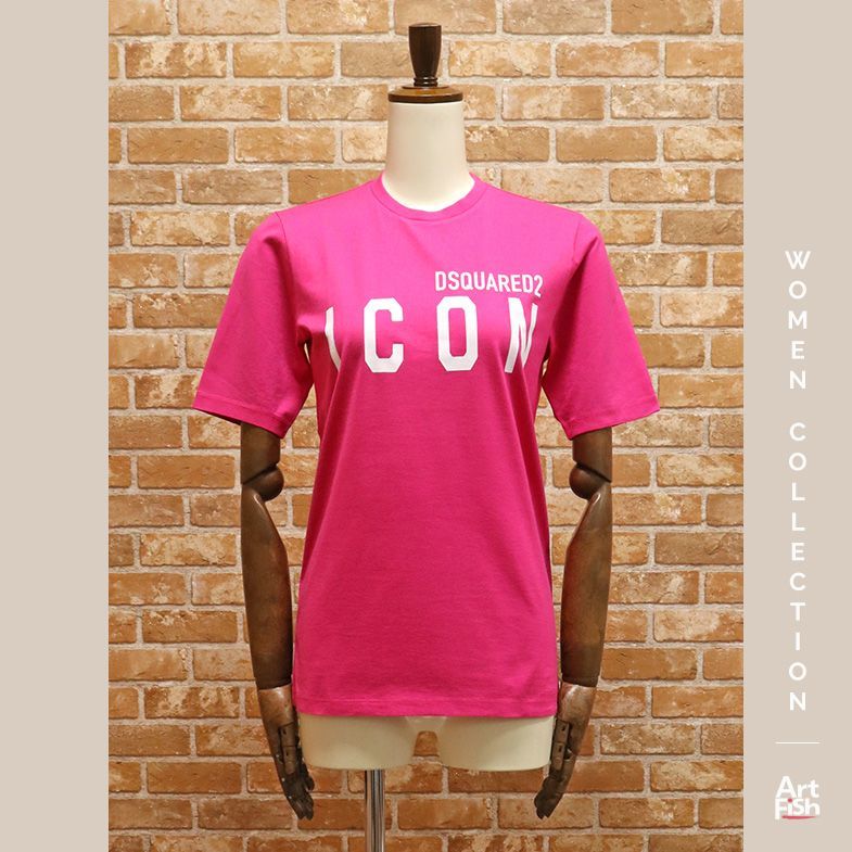 2023年最新】ヤフオク! -dsquared2 tシャツ ピンクの中古品・新品・未