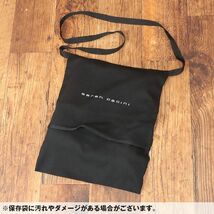 1円/sarah pacini/レザー キャンバス 3WAY ショルダーバッグ イタリア製 インポート サラパチーニ 新品/黒/ブラック/hz791/_画像7