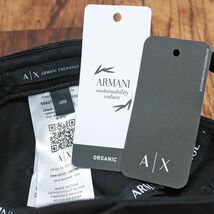 A|X ARMANI EXCHANGE/フリーサイズ/キャップ 954218 3R106 ロゴ ワッペン シンプル 帽子 スポーティー 新品/黒/ブラック/ib231/_画像5