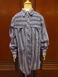 ビンテージ50's●TEX SONキッズチェックウエスタンシャツ●231002c7-k-lssh 1950s子供服長袖シャツ古着