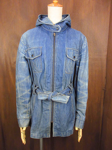 ビンテージ70’s●aerold arsレディースフード付きデニムジャケットsize 13/14●231012j3-w-jk-dnm古着1970s上着