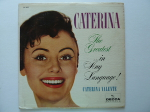 ◎★VOCAL■カテリーナ・ヴァレンテ / CATERINA VALENTE■THE GREATEST ... IN ANY LANGUAGE