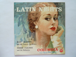 (10インチ)★ムード■レイ・マーチン / RAY MARTIN、ノリー・パラマー / NORRIE PARAMOR■LATIN NIGHTS