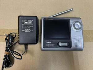 動作確認済　ジャンク　液晶難あり　CASIO 　EV-5000 LCD COLOR TELEVISION AM/FM