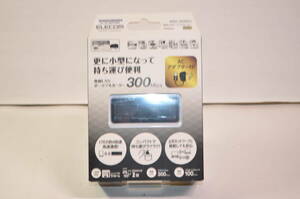 ★動作良好★ELECOM WRH-300BK3 無線LANポータブルルーター★300Mbps ブラック★エレコム★