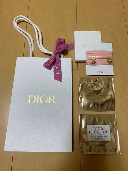 Dior ディオール ノベルティ ブレスレット サンプル ショップ袋