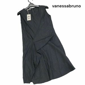 [ новый товар не использовался ] vanessabruno Vanessa Bruno dore-p дизайн! безрукавка One-piece Sz.38 женский K3T00785_A#E